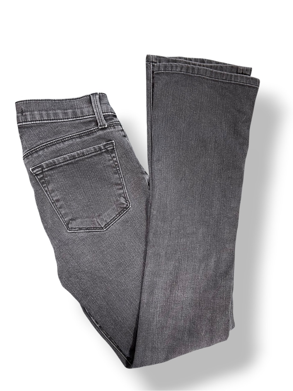 4/$20 J Brand Betty Gray Bootcut Jeans Size 23 Low Rise Stretch Denim USA - Picture 3 of 6